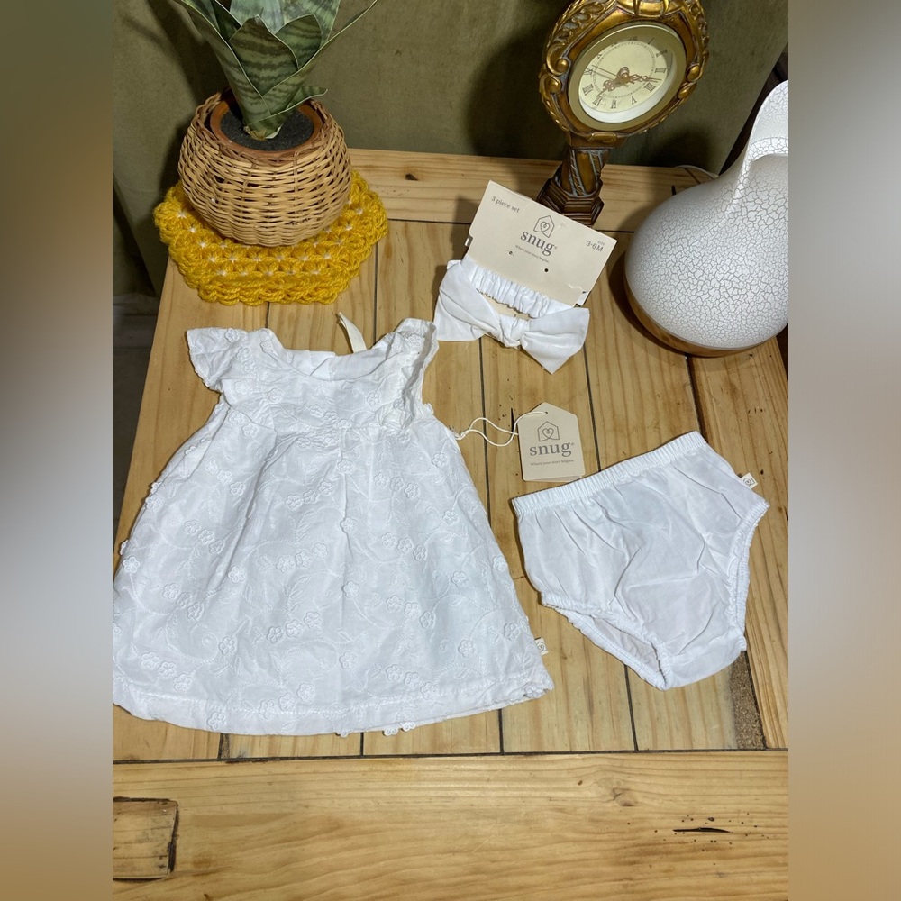snug 3 piece Dress Set